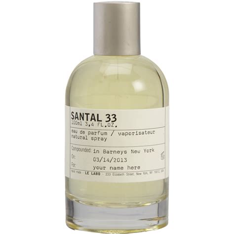 santal 33 smells like